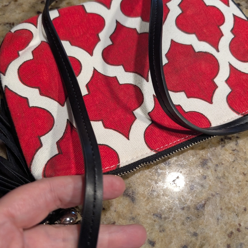 Brighton Red Love Dove Crossbody Bag - Picture 2 of 4